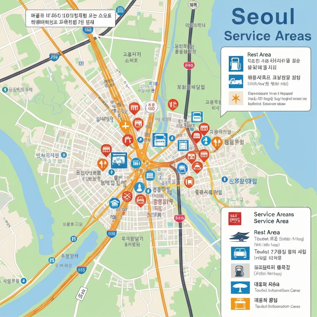 서비스 지역 지도