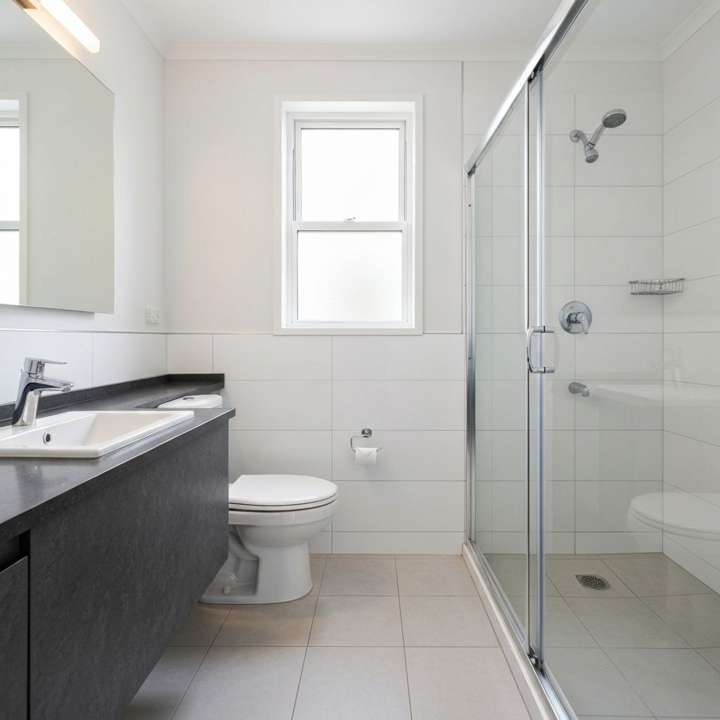 욕실 청소 청소 후